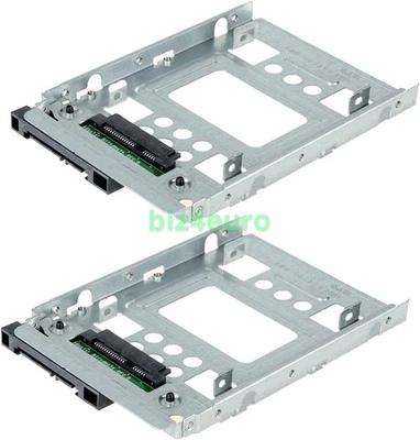 2x 2,5 Zoll SSD to 3,5 Zoll SATA Festplatten HDD Adapter Caddy 654540-001 für HP - Bild 1 von 4