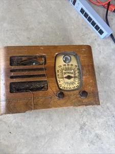 Vintage RCA Detrola 212 Röhren Tisch Kurzwellen Radio zum Reparieren Restaurieren - Bild 1 von 13