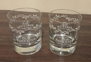 2er Set Old Forester "Never Gets Old" limitierte Bourbon Whisky Gläser - Bild 1 von 2
