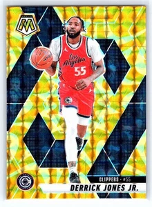 2024-25 Panini Mosaic #143 Derrick Jones Jr. Reactive Yellow Mosaic Clippers - Picture 1 of 2