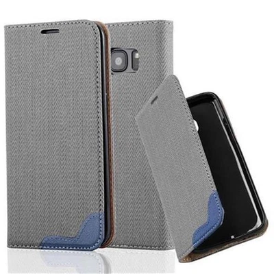 Case for Samsung Galaxy S7 EDGE Cover Protection Wallet Magnetic Card Book - Image 1 of 4