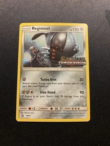 Registeel SM75 Prerelease Promo NM - Holo Pokemon Karte - Crimson Invasion - Bild 1 von 2