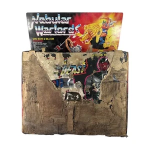 NOS VTG 1985 Nebular Warlords Big Jaws & King Beast Cheng Ching Toys + Box LESEN - Bild 1 von 11