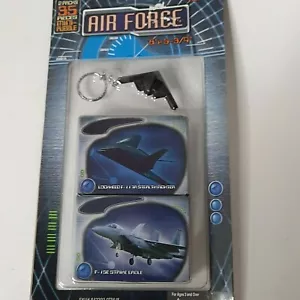 Airforce Lockheed Unisex Keychain Plus 2 Mini Puzzles 35 pieces each Kids Toys - Picture 1 of 8