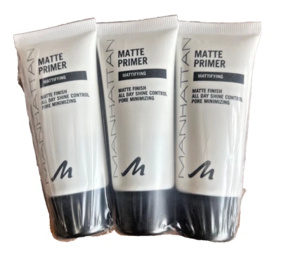 Manhattan Matte Primer Matifiying 3 x 30ml - Image 1 of 2