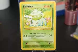 Pokémon Bulbasaur 67/130 Set Base 2 Carte Comune Pokemon 2000 WOTC - Foto 1 di 2