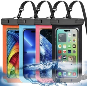 4 Pack Waterproof Phone Pouch - iPhone, Samsung Etc - Picture 1 of 3