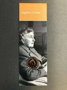 Moneta da 2 £ Agatha Christie fior di conio fior di conio non circolata dal 2020 annuale - Foto 1 di 3