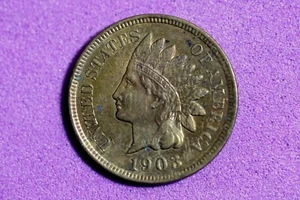 ESTATE FIND 1903 Indian Head Cent #M12050 - Picture 1 of 2