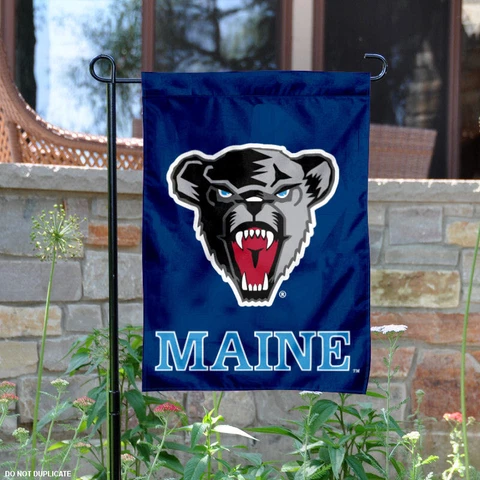Maine Black Bears Garden Flag and Yard Banner Cover