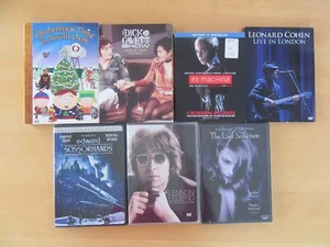 DVD (7) - Edward Scissorhands; South Park; John & Yoko; Leonard Cohen;more - Picture 1 of 2
