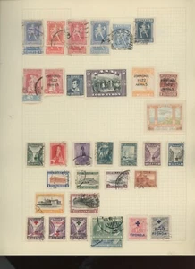 GREECE stamp album pages 152 stamps mh and used cv 170.93 (mb33 - Picture 1 of 4