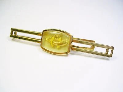 VINTAGE FREEMASON TIE CLIP SCIMITAR SHRINER MASON TIE BAR FORMAL WEAR - Image 1 of 3