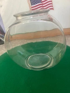 BATTA FISH BOWL CLCEAR GLASS 1 GALLON - Picture 1 of 4