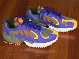 Adidas Yung-1 Trail in 45 1/3 in Grau / Lila / Solar Red EE6537 - Bild 1 von 4