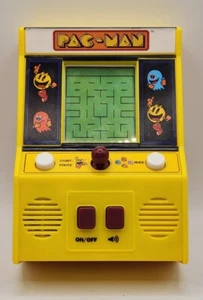 Pac Man Game Bandai Namco Mini Stand Up Arcade Handheld Electronic Tested - Picture 1 of 8