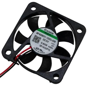 Fan 5V DC 0,44W 40x40x6mm 10,7m³/h 7000U/Min 10,7m³/h Sunon MF40060V11000UA99 - Picture 1 of 4