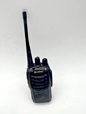 Arcshell Two-Way Radio Walkie Talkie Black Wireless UHF 16-Channels Rechargeable - Image 1 of 4