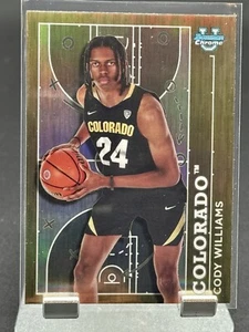 2023-24 Bowman Chrome University Cody Williams #PP-10 Prodigal Playmakers - Picture 1 of 2