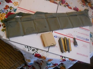 USGI Bandolier Repack Kit .223 5.56mm 7 Pocket 140 rd w speedloader & strippers - Picture 1 of 7