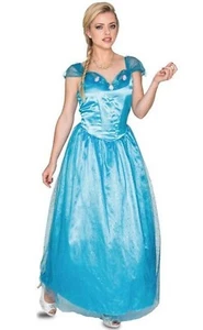 CARNEVALE HALLOWEEN VESTITO COSTUME CENERENTOLA CINDERELLA COSTUME - Foto 1 di 3