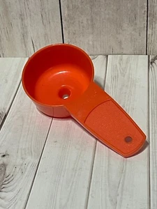 Vintage Tupperware Mini Funnel - Orange - Picture 1 of 2
