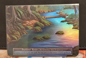 Sorcery Contested Realm TCG Beta Ordinary (Folie) Summer River Neuwertig - Bild 1 von 6
