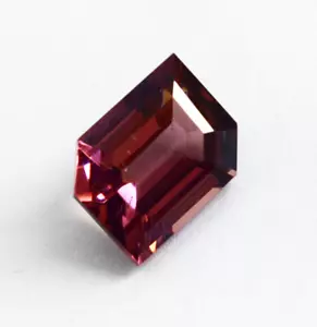 Fancy Cut Shape Red Hessonite Garnet 8-10 Ct GGI Certified Loose Gemstones Sales - Picture 1 of 6