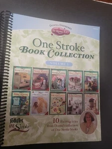 Donna Dewberry One Stroke Art Book Compilations - Each Volume has Complete Books - Picture 1 of 6