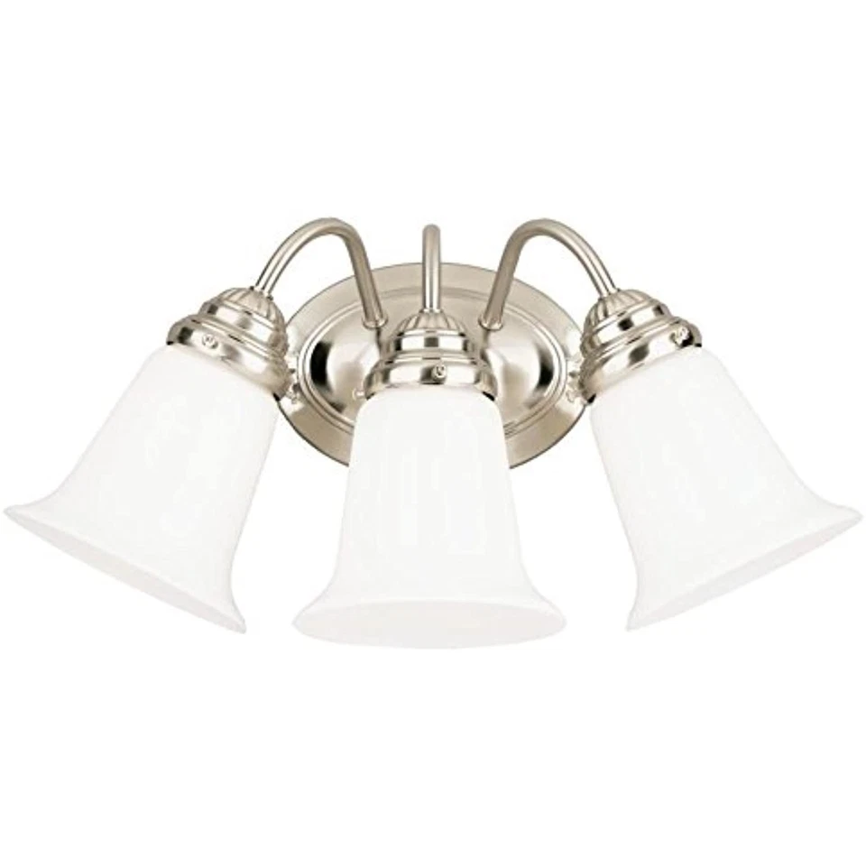 Westinghouse Lighting 6649700 Three-light Interior Wall Fixture Brushed Nickel