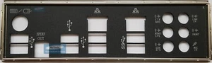 ASUS I/O IO SHIELD BLENDE BRACKET Z9PE-D8 WS - Afbeelding 1 van 1