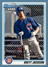 2010 Bowman Prospects Blue #BP93 Brett Jackson Cubs NM-MT /520 