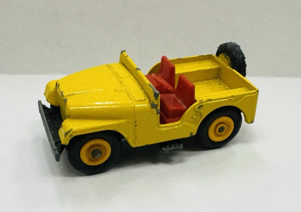 老式莱斯尼火柴盒编号 72 吉普车 - c. 1960 年代/1970 年代 — 第 1/1 张图片