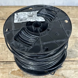 #12 AWG Copper Wire BLACK Stranded 500ft THHN THWN-2 - Picture 1 of 4