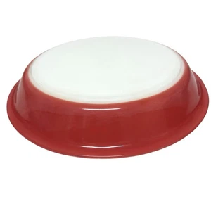 Vintage PYREX 209 fenicottero rosa corallo 9,5" x 1,5" piatto torta stoviglie forno USA - Foto 1 di 6