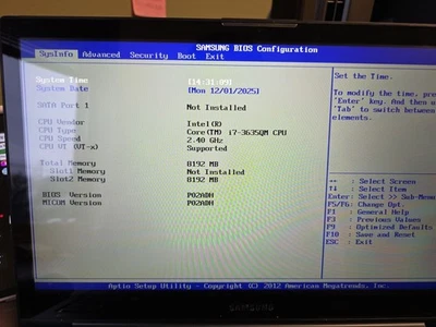Samsung ATIV книга 6|680Z| 8GB RAM| 15,6-дюймовый из-за запчастей - Изображение 1 из 4