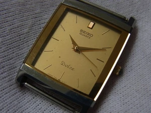 ¡BASURA! MOVIMIENTO SEIKO DOLCE 7321-5730. DAINI FACTORY HOMBRE VINTAGE BASURA! - Imagen 1 de 7