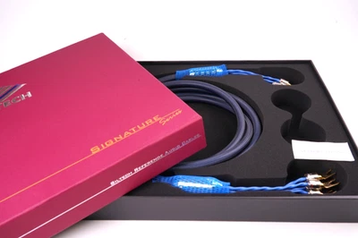 [US TaxIn] Siltech Classic Anniversary 770L Speaker Cable Connector 2.5m Used - Image 1 of 4