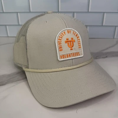 Tennessee Volunteers Rope Hat Cap Snap Back Mens One Size Beige 47 Trucker - Image 1 of 4