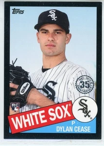 Topps '85 2020 Topps Black #8530 Dylan Cease Chicago White Sox 050/299 - Imagen 1 de 2