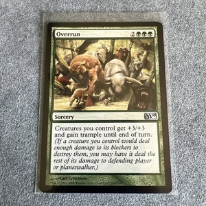 Overrun - Magic The Gathering MTG 2010 Core Set M10 #198/249 - Picture 1 of 2