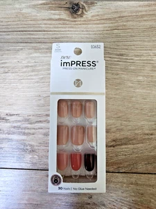 KISS imPRESS Press-On Manicure Nails | Before Sunset | Short | 83652 - Picture 1 of 8