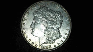 1888 - Morgan Silver Dollar, $1 #716 - Picture 1 of 10