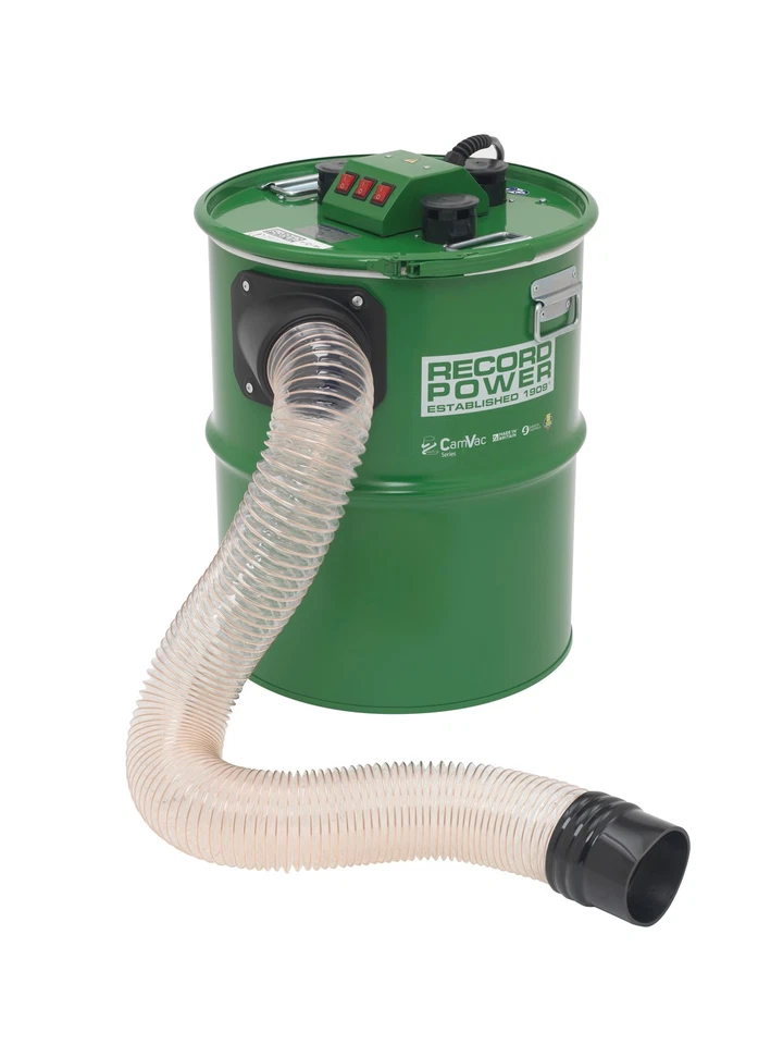 Aspiradora extractora de polvo ciclónica Record Power CGV386-6-US CamVac 23,78 Gal 3000 W Foto 1 de 1