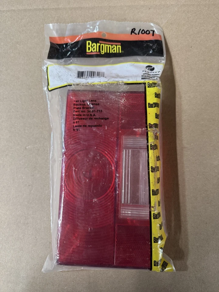Nuevo Lente Luz Trasera Bargman Parte No. 34-91-713 Foto 1 de 1