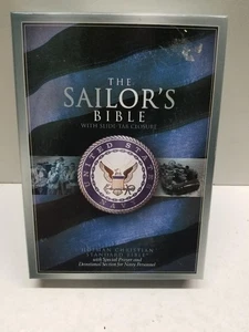 The Sailor's New Testament Bible Black Bonded Leather for U.S. Navy by Holman - Imagen 1 de 12
