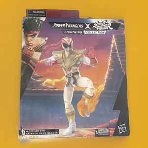 NEU Power Rangers Street Fighter Morphed Ryu Crimson Hawk Ranger Actionfiguren - Bild 1 von 8