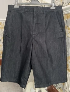 M&S ~ Denim ~ Cropped Trousers ~ Culottes ~ Shorts ~ 16 ~ Never Worn~ Since 1959 - Picture 1 of 4