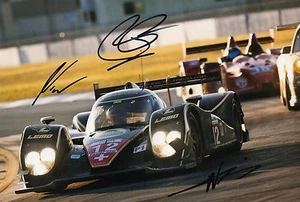 Le Mans Nicolas Prost, Nick Heidfeld & Neel Jani Hand Signed Photo 12x18" E - Picture 1 of 1