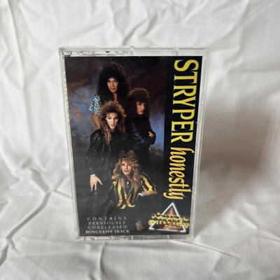 Stryper Enigma Records 1985 Honestly Cassette Tape - Image 1 of 4